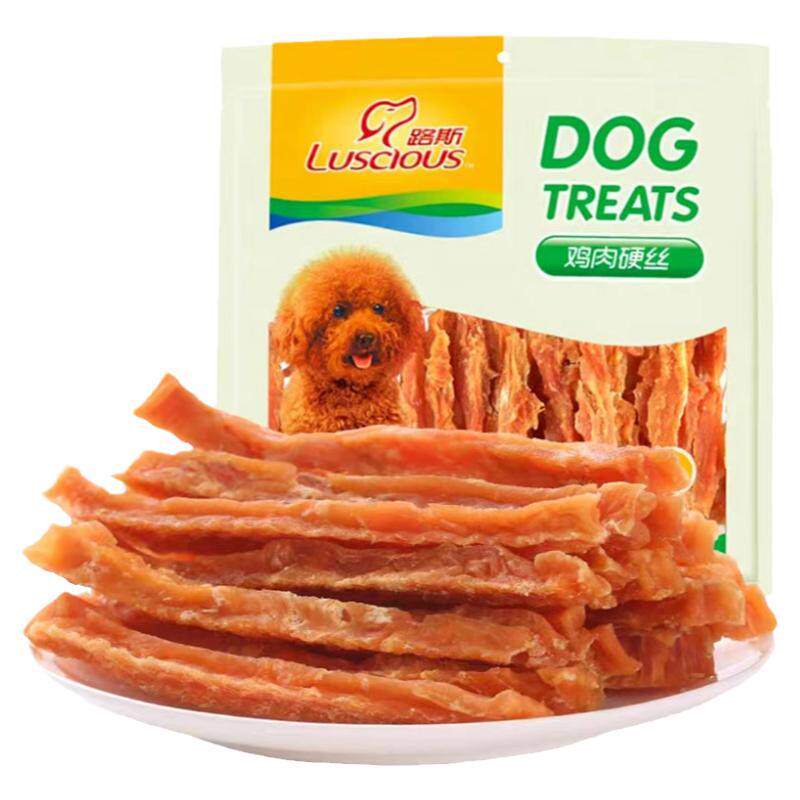 路斯狗狗鸡肉鸭肉肉干宠物零食