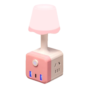 智能语音控制声控小夜灯卧室床头睡眠台灯插电插座式家用2026新款