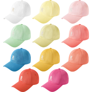 伊米伦儿童帽子加大檐棒球帽四季男女童时尚运动风鸭舌帽防紫外线