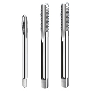 6542高速钢美制直槽丝锥 机用加硬丝攻铸铁铝合金英制1/4/8 3/16