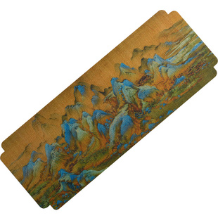 禾风 中式双面古画茶席 防水禅意干泡单人茶布茶垫子桌旗茶旗茶道