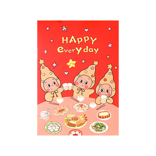 创意新款卡通动漫星星人新年红包2026马年潮流可爱趣味通用利是封