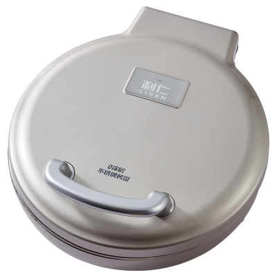 利仁LR-XGR3495小钢人电饼铛0涂层不锈钢烤盘41mm加深家庭用双面