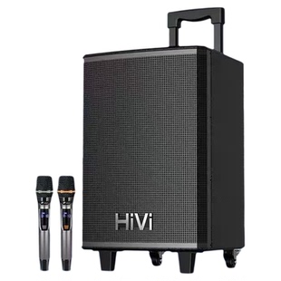 惠威MA08MA12拉杆音箱广场舞K歌音响户外音箱大功率双麦克风蓝牙