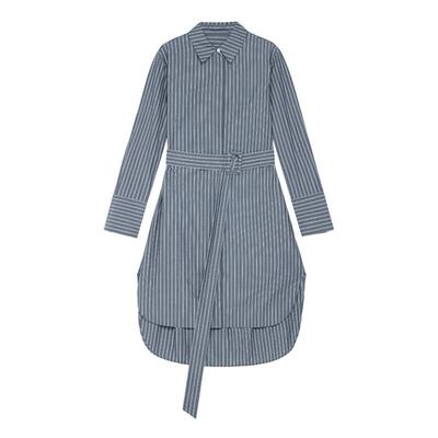 blueerdos纯棉H型衬衫连衣裙