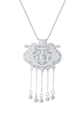 天子门生儿童项链带证书礼盒装