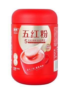 阳平五红粉500g五种红食材补气养血营养粉每天一杯红小豆红枣枸杞