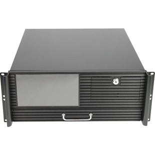 4U机箱带8.9显示屏标准ATX主板KVM导播录播一体电脑工作站服务器