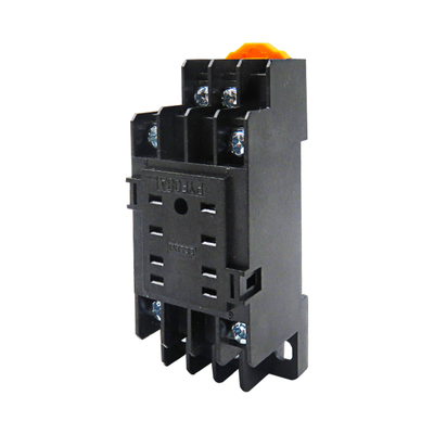 小型继电器八脚底座德力西