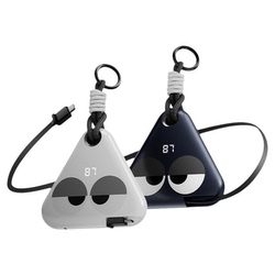 【3C认证可上飞机】脑洞范2025新款10000毫安卷尺充电宝大容量快充自带伸缩线便携移动电源适配苹果iphone17