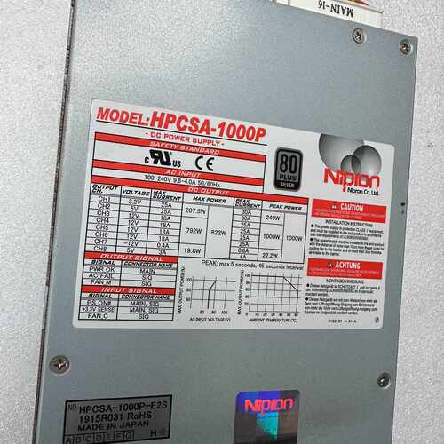 pron HPCSA 1000P电源—议价