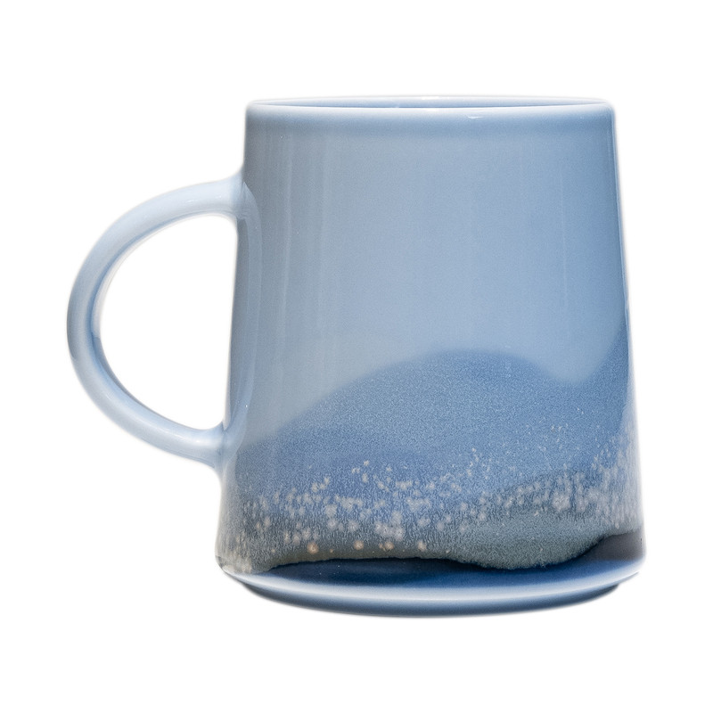 沐初而作茶水分离杯国风陶瓷杯子