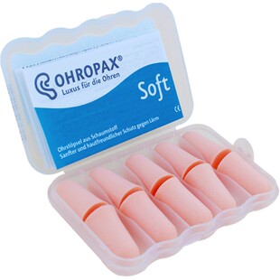 德国Ohropax soft防噪音耳塞专业降噪学生隔音睡觉睡眠防呼噜男女