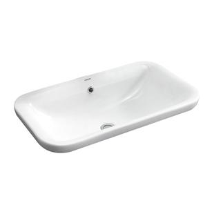 箭牌方形面盆台中盆半嵌入式陶瓷盆洗脸洗手台上大艺术盆洗漱柜盆