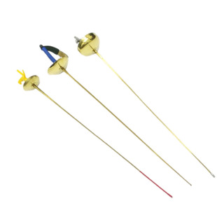 上海健力防锈金色电花重佩剑比赛带手线成人儿童专业击剑器材