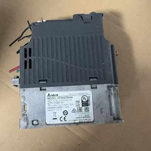 议价台达变频器VFD007E43A 0.75kw 380v 成色