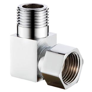 全铜4分弯头内外丝90度直角活接内牙转弯双外丝转接头20外牙角阀