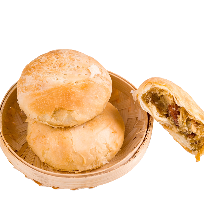 广式传统糕点酥皮月饼哥哥