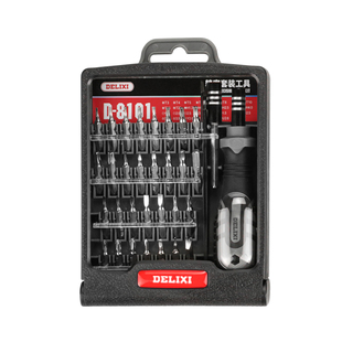 德力西螺丝刀套装笔记本电脑拆机工具多功能梅花精密小螺丝批维修