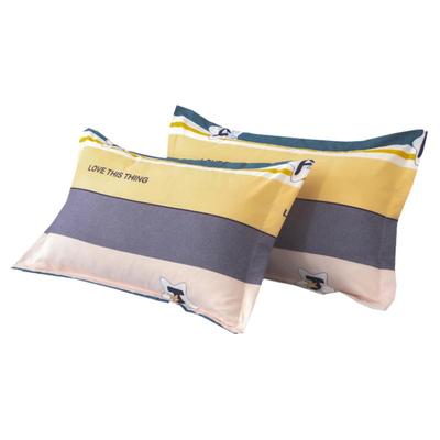 纯棉枕套一对装网红款家用加厚