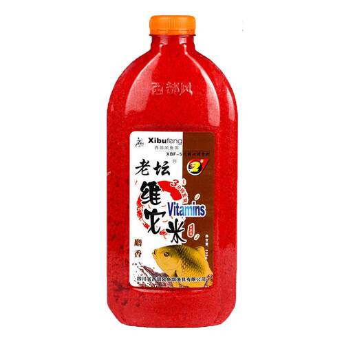 西部风老坛维它米四季通钓鲫鲤草鱼酒米底窝料打窝米诱鱼小米碎米