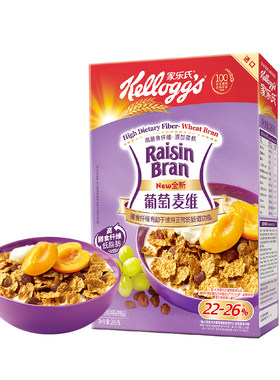 家乐氏进口葡萄麦维膳食285g谷物