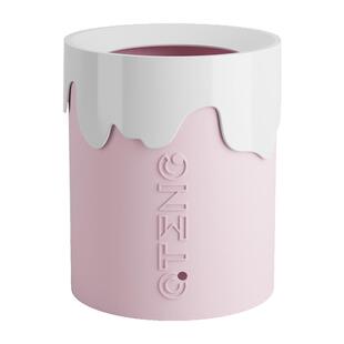 巧腾垃圾桶家居家用客厅房卧室儿童卡通女孩可爱粉色高奢颜值风女