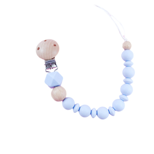 安抚奶嘴防掉链 ins风小清新奶嘴链  食品级硅胶牙胶防丢链