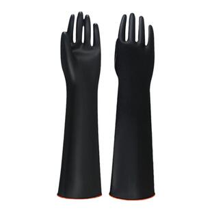 防腐蚀耐酸碱手套化工工厂实验室橡胶工业防水耐油劳保工作耐磨