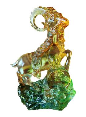 吉祥琉璃商务礼物定制刻字