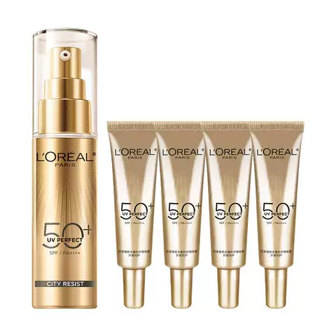 L'oreal/欧莱雅 防晒霜清爽护肤30ml+15ml*4 图片 1