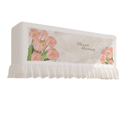 开机不取雪纺挂机空调防尘罩