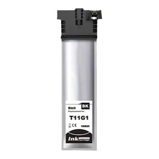 信印适用EPSON爱普生C5890 C5390 C5890a C5390a打印机墨袋 T11G T11F墨盒墨水包黑色墨盒彩色