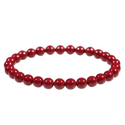 正品朱砂旗舰店高含量紫金砂手串