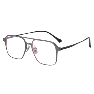 康视顿23新款飞行员近视眼镜框磁吸夹片式日夜两用偏光墨镜LB2161