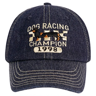【爱宠系列】ideea点子点子「小狗跑步大赛 」牛仔复古棒球帽 团