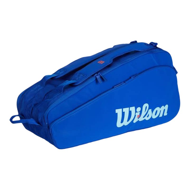 海外代购Wilson/威尔胜网球包双肩背负多仓收纳大容量硬挺廓形
