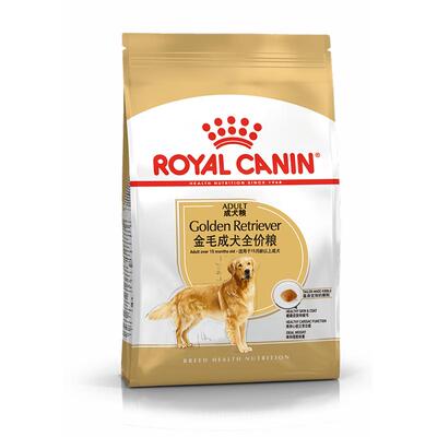 皇家金毛成犬专用粮12kg