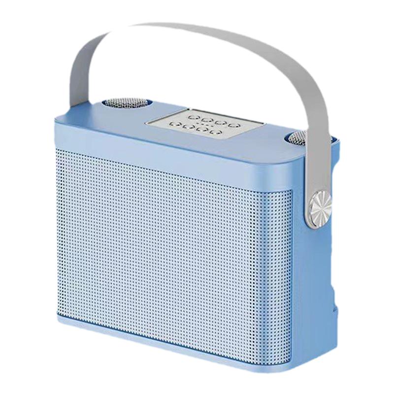 自带声卡音响话筒一体麦克风家庭手机电视KTV户外蓝牙音箱K歌套装