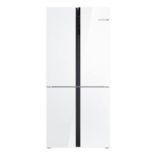 【以旧换新】博世小白鲸497L超薄嵌入冰箱家用一级玻璃十字四门