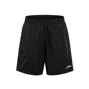 CoosRetro美式复古LOGO刺绣休闲短裤男女夏季宽松情侣沙滩裤潮牌