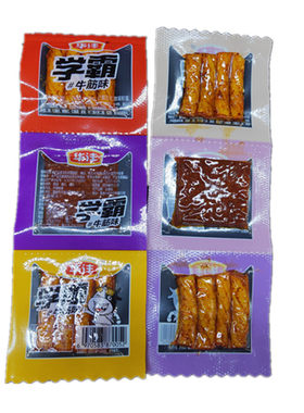 华沣学霸牛筋味辣条8090怀旧零食