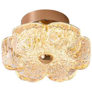 帕莎 过道灯 现代轻奢走廊阳台灯树脂花朵入户玄关吸顶灯2026新款