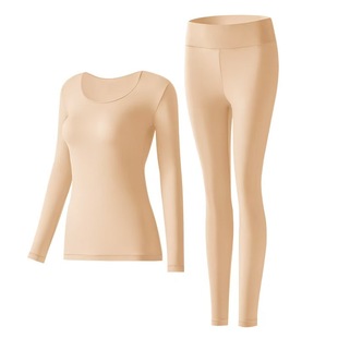 37度超薄款女士保暖内衣面膜衣美肤衣秋衣秋裤女套装打底秋冬上衣