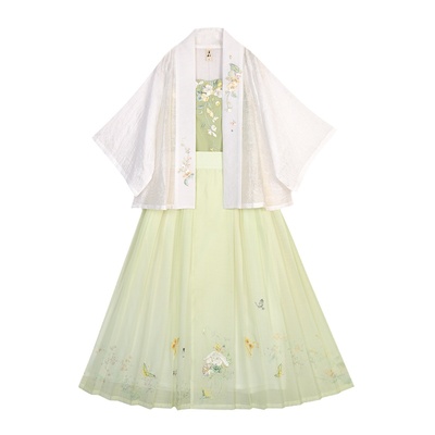 清水溪国风日常汉元素三色汉服