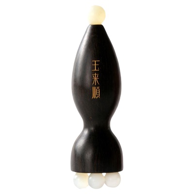 微瑕特价天然玉石朱雀三啄按摩棒
