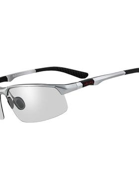 LIGTH变色太阳镜男日夜两用墨镜