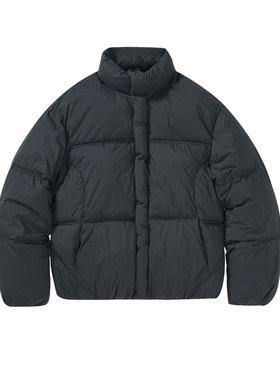 714street轮廓立领棉服