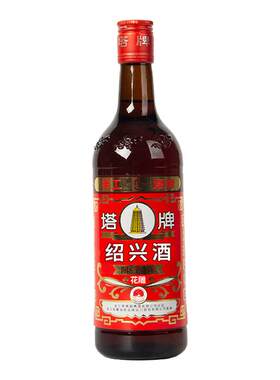 塔牌黄酒五年陈红牌花雕酒600ml瓶装手工糯米黄酒正宗绍兴老酒