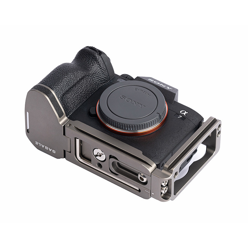 GABALE适用索尼A1专用L型快装板 兼容A7R5 A7M4 A7S3手柄 L板底座